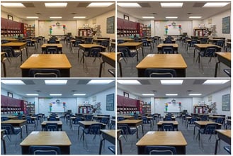 Tunable classroom lighting