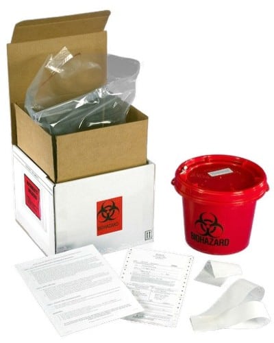 1 Gallon Medical Waste Disposal Container
