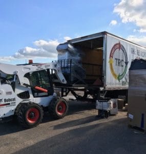 Business recycling pickups from TRC