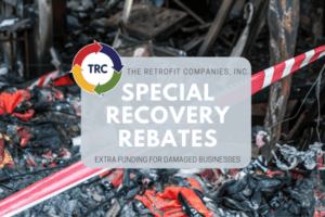 Recovery rebates from Xcel Energy for damaged businesses in Twin Cities, Minnesota